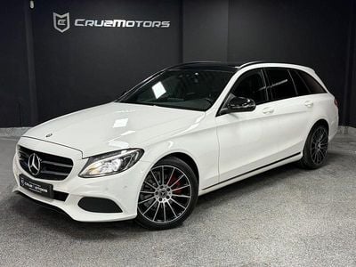 Branco Usado 2017 Mercedes C220 AMG line Carrinha | € 20.500