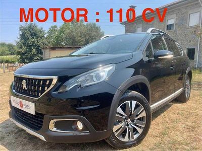 Preto Usado 2019 Peugeot 2008 SUV | € 12.299 (Bom preço)
