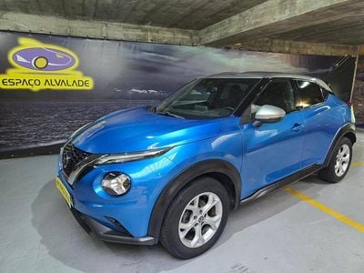 Usado Nissan Juke N-Connecta 114 HP (83 kW) 2021 Azul SUV
