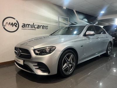Cinza Usado 2020 Mercedes E300 AMG line Sedan | € 38.500 (Preço justo)