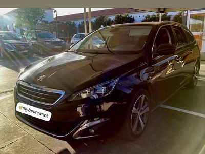 Preto Usado 2016 Peugeot 308 SW Allure Carrinha | € 10.900 (Preço justo)