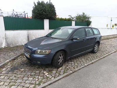 Usado Volvo V50 136 HP (100 kW) 2005 Azul Carrinha