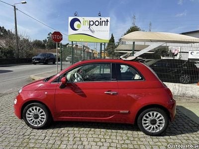 Usado Fiat 500C Lounge 85 HP (62 kW) 2016 Vermelho Cabrios