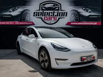 Usado Tesla Model 3 Long Range AWD 258 kW (351 HP) 2020 Cinza escuro Sedan