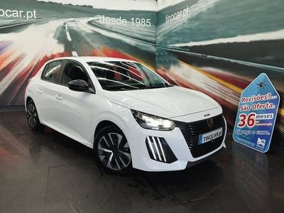 Branco Usado 2024 Peugeot 208 Citadino | € 15.699 (Bom preço)
