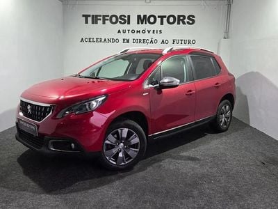 Usado Peugeot 2008 130 HP (95 kW) 2018 Vermelho SUV