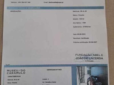 Usado Porsche 944 211 HP (155 kW) 1989 Outra