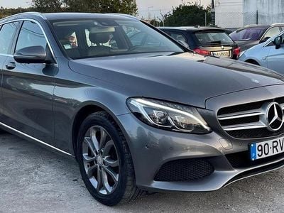 Cinza Usado 2016 Mercedes C300 Avantgarde Carrinha | € 15.900
