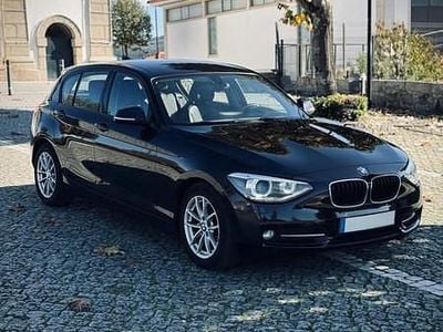 Preto Usado 2015 BMW 116 Efficient Dynamics Citadino | € 9.900 (Preço justo)