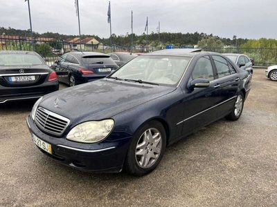 usado Mercedes S320 cdi 2001. Aceito troca por carro mais pequeno automátic