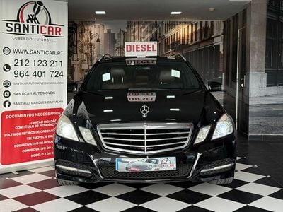 Usado Mercedes E220 Avantgarde 170 HP (125 kW) 2012 Preto Carrinha