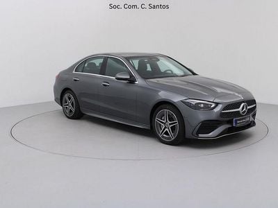Cinza Usado 2025 Mercedes C300 AMG Sedan | € 65.000 (Caro)