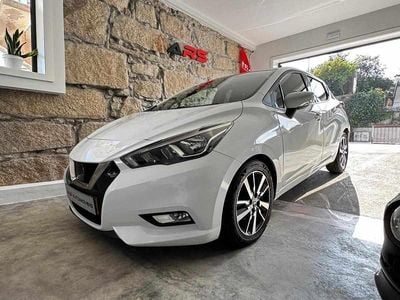 Usado Nissan Micra 90 HP (66 kW) 2018 Branco Citadino
