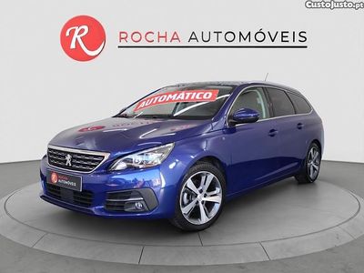 Azul Usado 2019 Peugeot 308 SW Carrinha | € 11.790 (Bom preço)