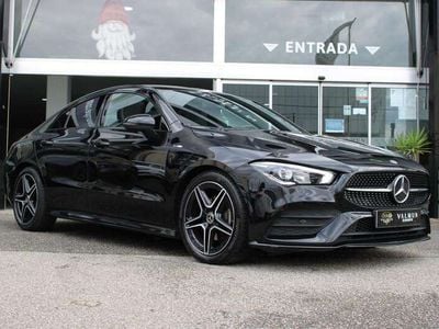 Usado Mercedes CLA180 AMG line 116 HP (85 kW) 2020 Preto Sedan
