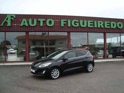 Usado Ford Fiesta Titanium 100 HP (73 kW) 2019 Preto Citadino