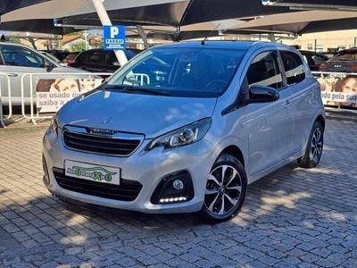 Usado Peugeot 108 Style 72 HP (52 kW) 2021 Cinza prata Citadino
