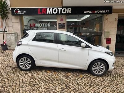 Branco Usado 2020 Renault Zoe Intens Citadino | € 13.500 (Bom preço)