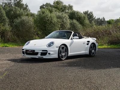 Usado Porsche 997 Turbo 480 HP (353 kW) 2008 Branco Cabrios