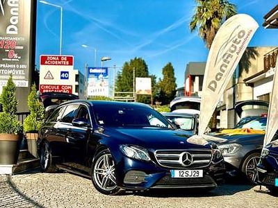 Azul Usado 2017 Mercedes E220 Carrinha | € 23.895 (Preço elevado)