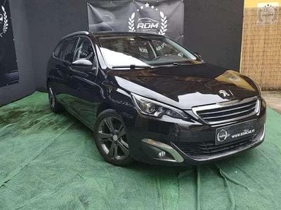 Usado Peugeot 308 SW Allure 120 HP (88 kW) 2016 Preto Carrinha