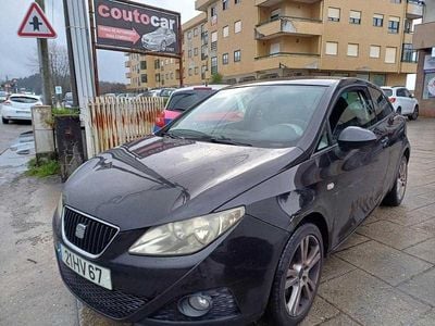 Usado Seat Ibiza 80 HP (58 kW) 2009 Preto