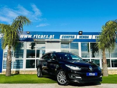 Usado Renault Mégane GrandTour Dynamique 110 HP (80 kW) 2015 Preto Carrinha