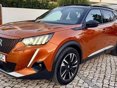 Laranja Usado 2020 Peugeot e-2008 GT-line SUV | € 18.900 (Bom preço)