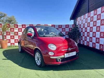 Vermelho Usado 2010 Fiat 500C Lounge Cabrios | € 8.490 (Preço elevado)
