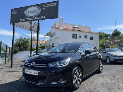 Preto Usado 2018 Citroën C4 Shine | € 14.900 (Preço justo)