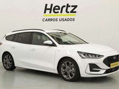 Branco Usado 2022 Ford Focus ST-Line Carrinha | € 16.490 (Bom preço)