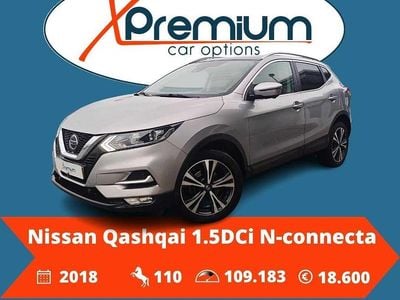Cinzento Usado 2018 Nissan Qashqai SUV | € 18.600 (Preço justo)