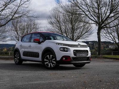 Branco Usado 2017 Citroën C3 PureTech | € 9.350 (Preço justo)