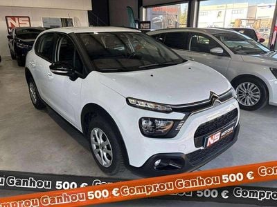 Branco Usado 2021 Citroën C3 Feel Citadino | € 12.500 (Preço justo)