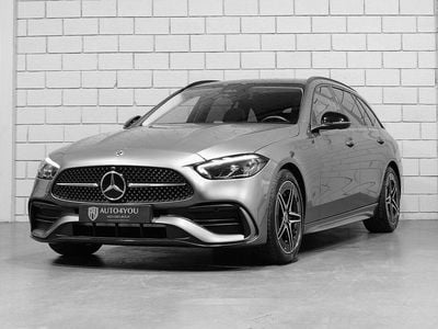 Cinza Usado 2024 Mercedes C220 AMG line Carrinha | € 51.950 (Caro)