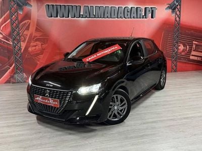 Preto Usado 2021 Peugeot 208 Active Citadino | € 15.900 (Preço justo)