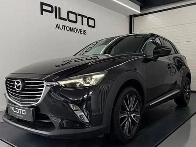 Usado Mazda CX-3 Sky 105 HP (77 kW) 2017 Preto SUV
