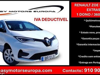 Usado Renault Zoe Life 80 kW (109 HP) 2020 Branco Citadino