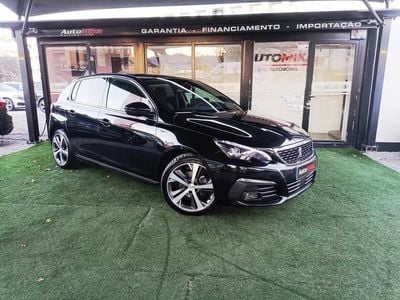Preto Usado 2021 Peugeot 308 GT Citadino | € 20.750 (Preço justo)