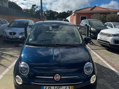 Azul Usado 2018 Fiat 500 Cabrios | € 12.900 (Preço justo)