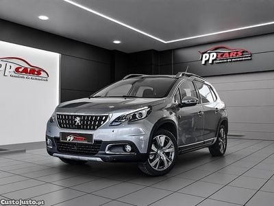 Cinza Usado 2017 Peugeot 2008 Crossway SUV | € 14.450 (Preço elevado)