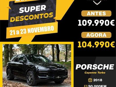 Preto Usado 2018 Porsche Cayenne SUV | € 99.990