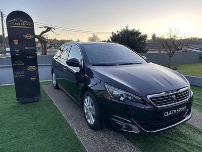 Preto Usado 2015 Peugeot 308 GT-line Carrinha | € 12.900 (Preço justo)