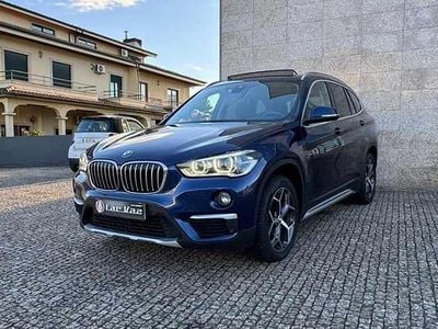 Azul Usado 2019 BMW X1 xLine SUV | € 21.950 (Preço justo)