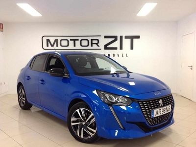 Usado Peugeot 208 Allure 101 HP (74 kW) 2022 Azul Citadino