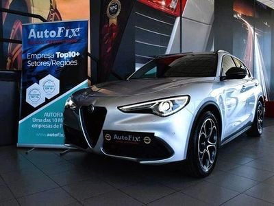 Usado Alfa Romeo Stelvio Super 190 HP (139 kW) 2019 Cinzento SUV