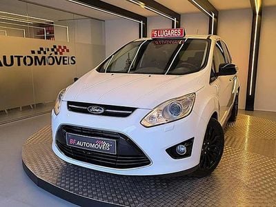 Branco Usado 2015 Ford C-MAX Titanium Monovolume | € 9.500 (Bom preço)