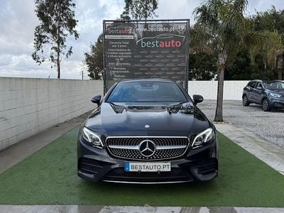Usado Mercedes E220 AMG line 194 HP (142 kW) 2017 Preto Coupé