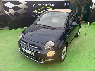 Azul Usado 2022 Fiat 500C Cabrios | € 12.950 (Preço justo)
