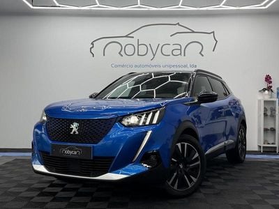 Azul Usado 2020 Peugeot e-2008 SUV | € 21.900 (Preço elevado)